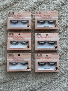Ardell Professional Naked Lashes 420-429 Lot Of 6 Different Variety Lashes